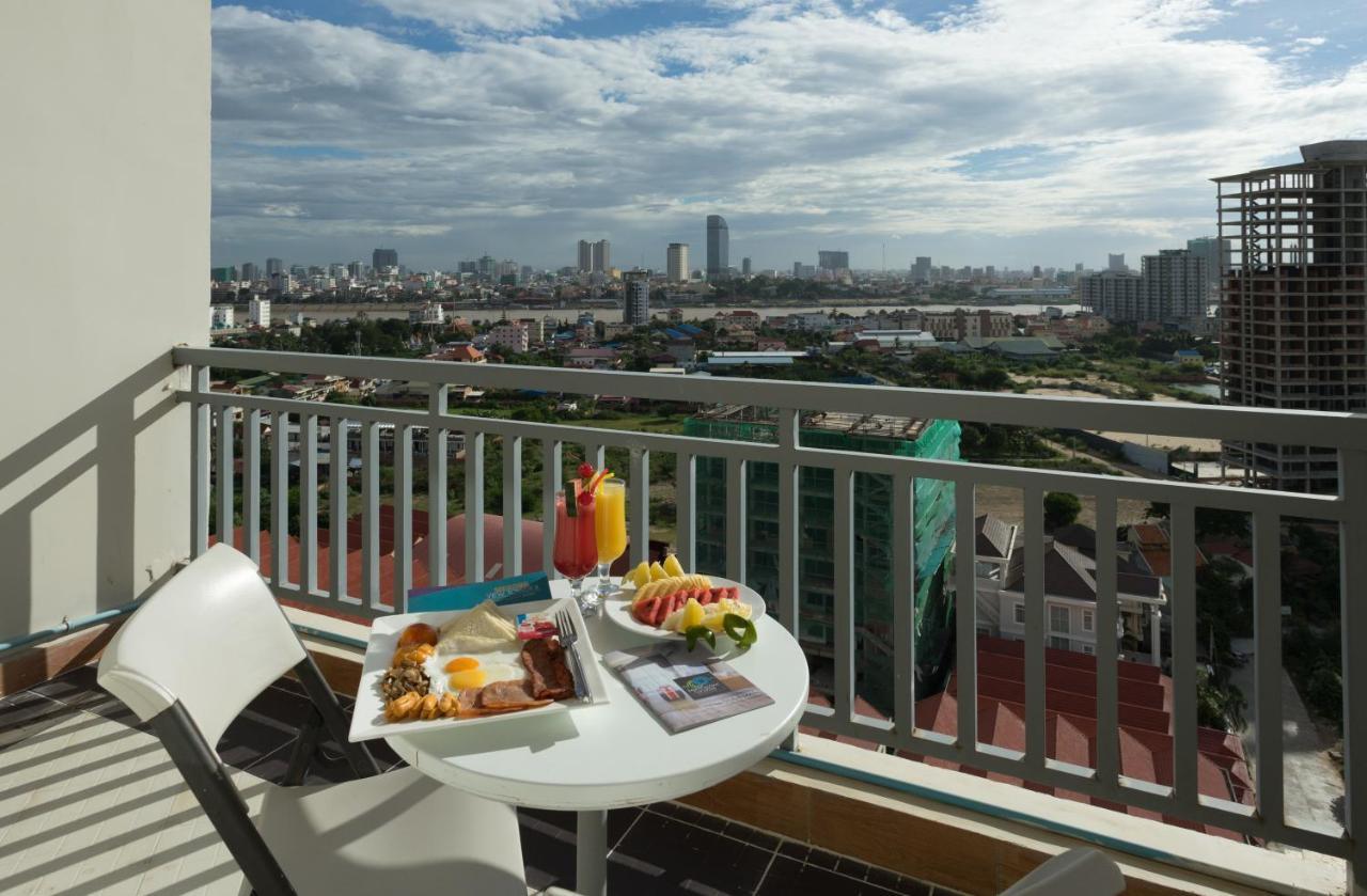 Mekongview 1 Condotel Phnom Penh Dış mekan fotoğraf